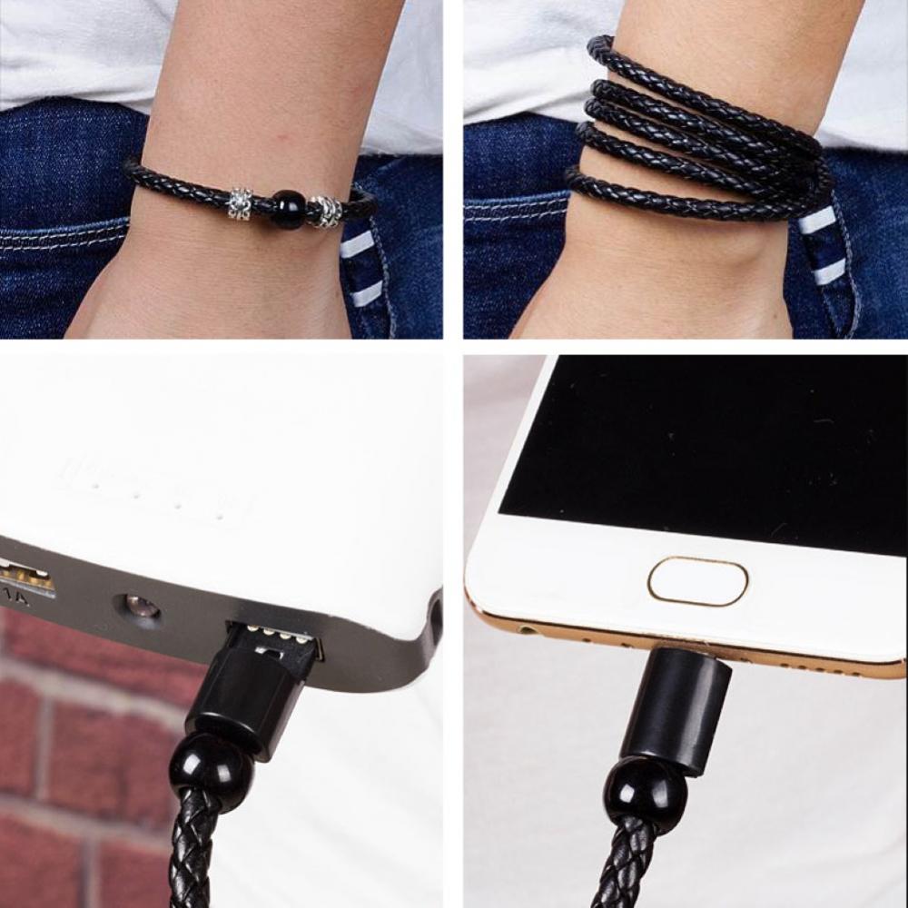 Bracelet With Charging Cable -سوار على شكل كابل شحن