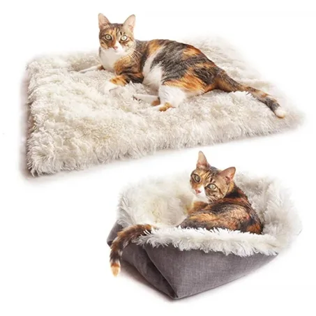 Cat Nest Mat – Plush, Warm, Washable, Dual Purpose