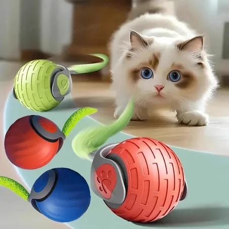 Smart Cat Toy - Automatic Interactive Rolling Ball USB Rechargeable