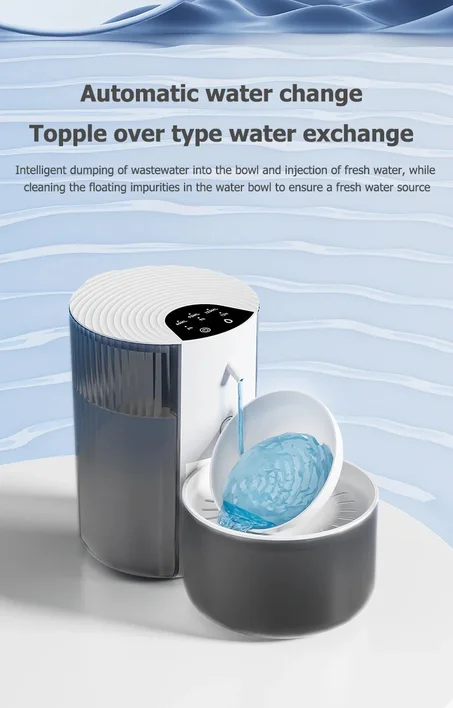 Wireless Pet Water Fountain – Rechargeable Automatic Water Dispenser