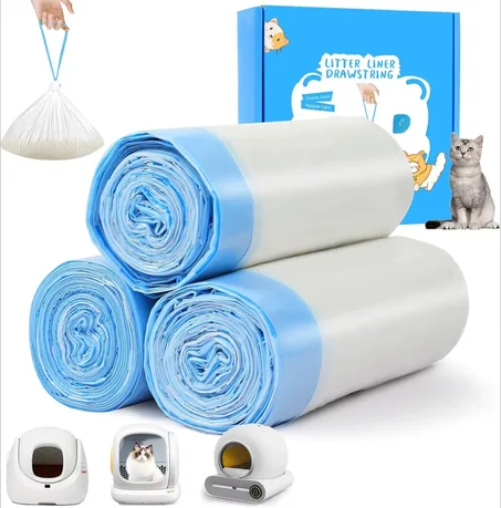 Cat Litter Bags – Extra-Thick Liners for Automatic Litter Boxes (MeoWant / Catlink / Tonepie)