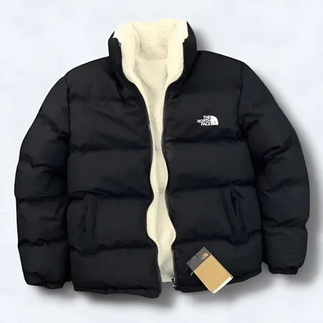 جاكيت The North Face القابلة للّبس على الجهتين (Double face) – ستايلين في قطعة وحدة