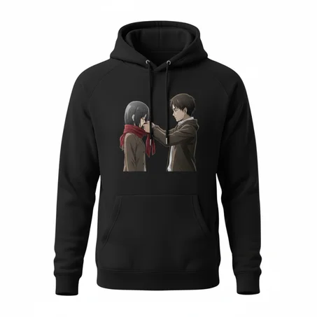 Hoodie – Mikasa & Eren First Scarf Moment