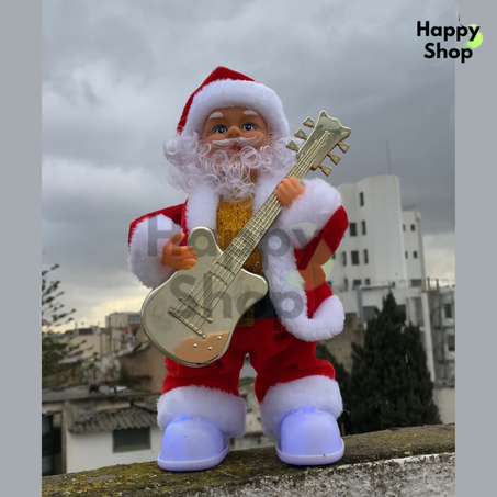 père noël guitariste