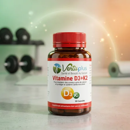 Boite vitamine D3+K2 / 50 capsules