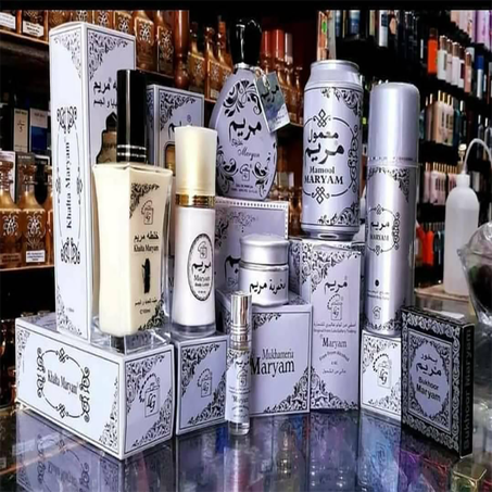 مجموعة عطر مريم الكاملة 8 قطع من أشهر و اروع العطور الفاخرة+ التوصيل بالمجان