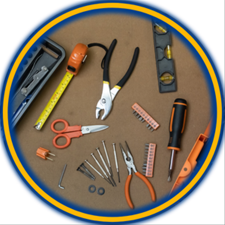 أدوات العمل المنزلي