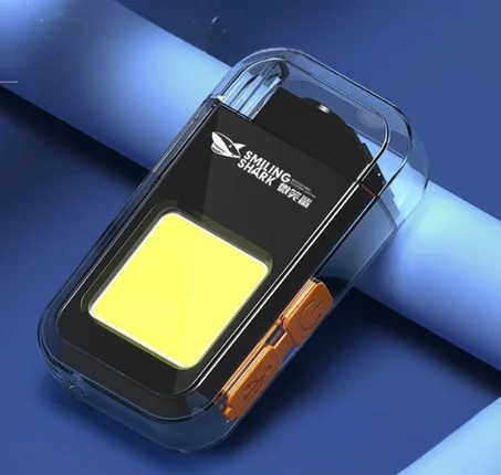 ولاعة كهربائية مزدوجة مع مصباح