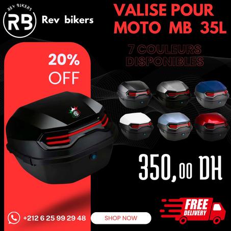Valise pour moto MB 35L