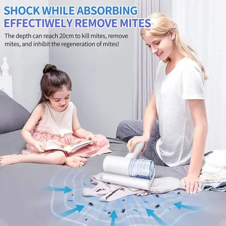 مزيل العث ومكنسة كهربائية احصل على سرير نظيف وصحي