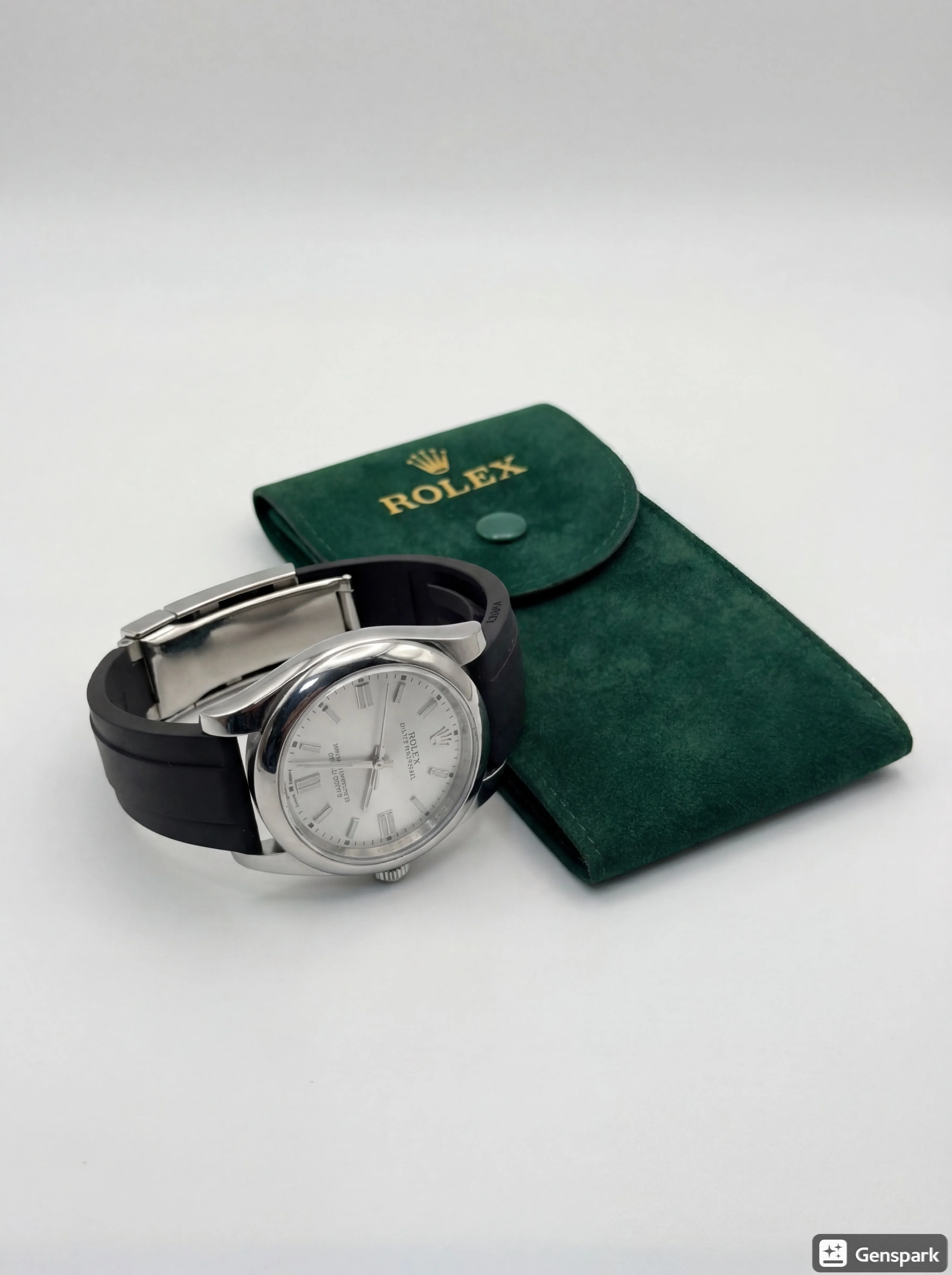 ROLEX R Strap Édition Premium – Bracelet Sport & Élégance pour OP 41mm