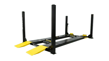 Challenger Lifts 4115EFX Four Post Lift Closed Front Flat Deck