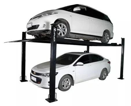 APLUSLIFT HW-8S 8000LB 4-POST PORTABLE STORAGE SERVICE CAR LIFT