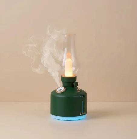 Humidificateur d'air et lampe rétro sans fil rechargeable