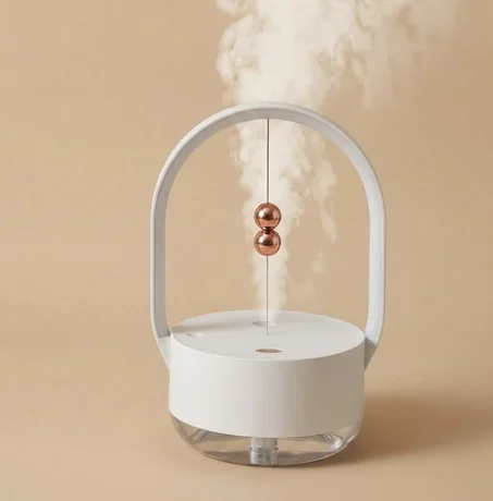 Humidificateur à brume de 350 ml portatifs avec veilleuse rechargeable - معطر جو مع مصباح 2في1