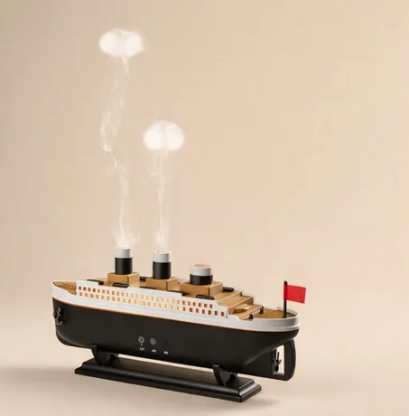 Bateau Jellyfish Diffuseur d’huiles essentielles avec télécommande