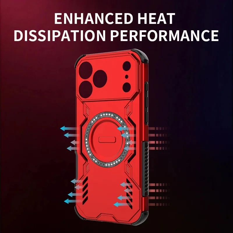 IronMan Support wireless charging Case For Apple iPhones