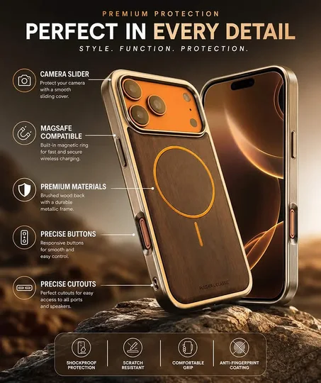 Wood iPhone 17 Pro Max