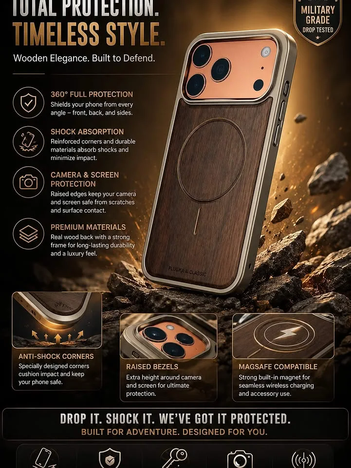 Wood iPhone 17 Pro Max