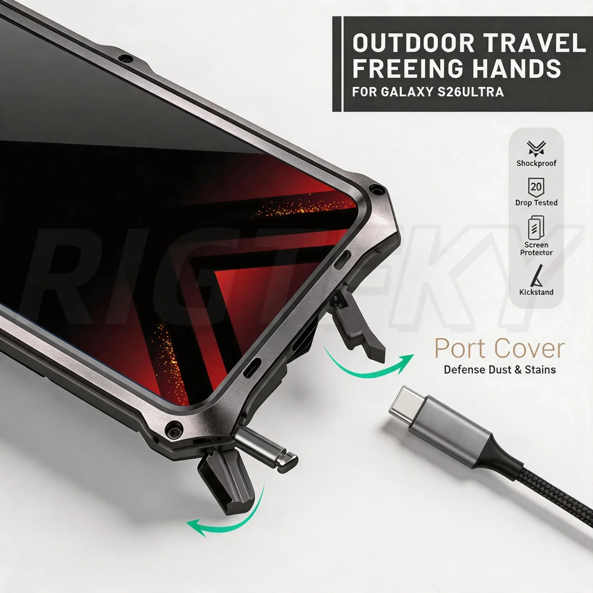 Heavy Duty Armor Phone Case For Samsung Galaxy S Series