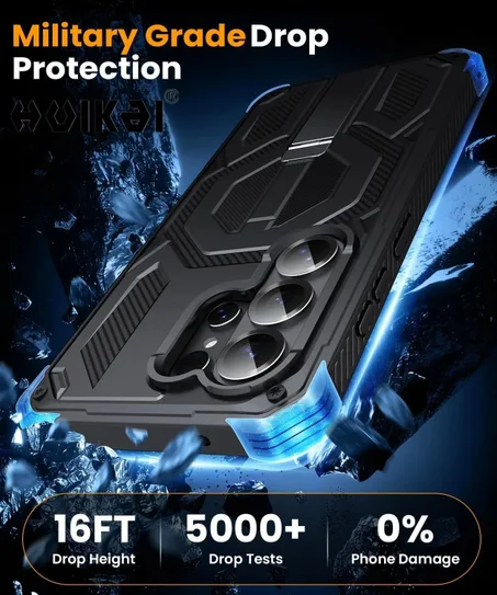 Magnetic Carbon Case For Samsung Galaxy S Series