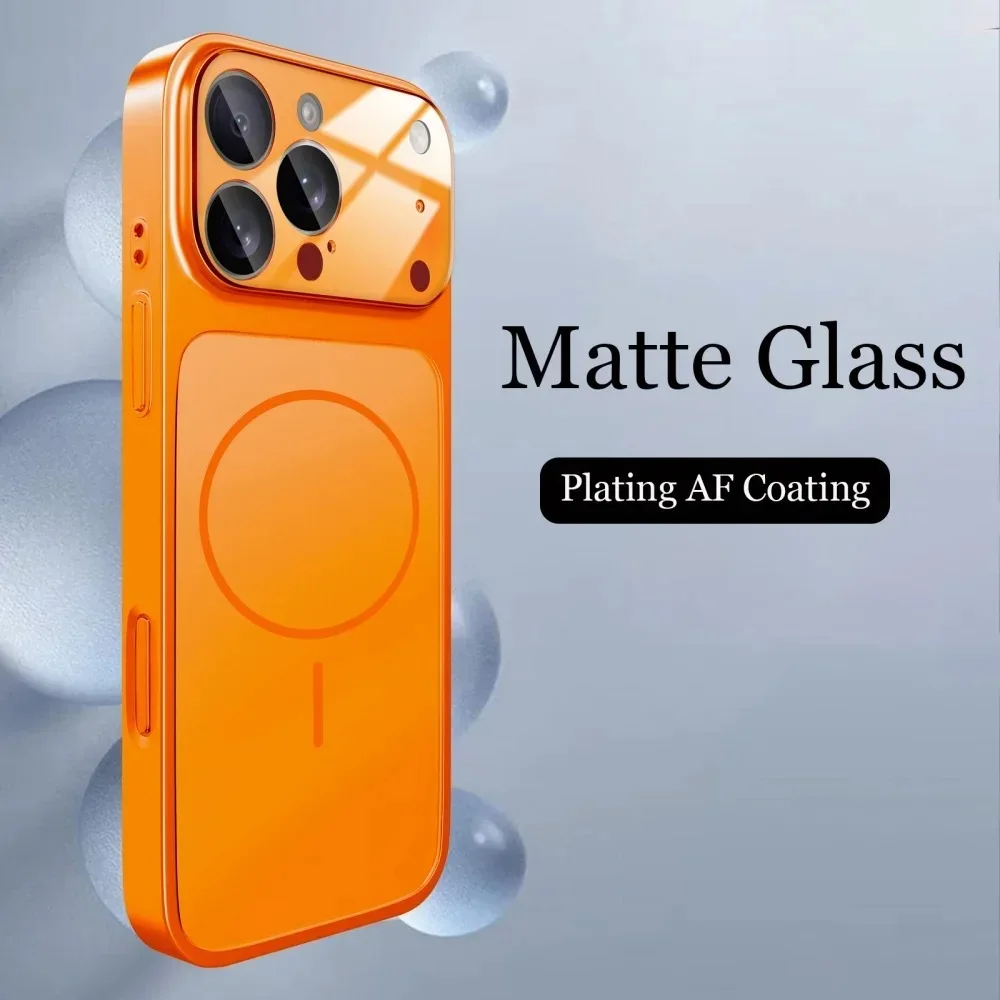 Original Glass Nano Matte Case For Apple iPhones
