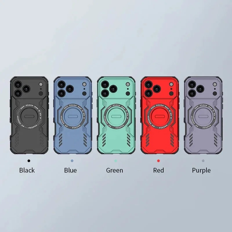 IronMan Support wireless charging Case For Apple iPhones