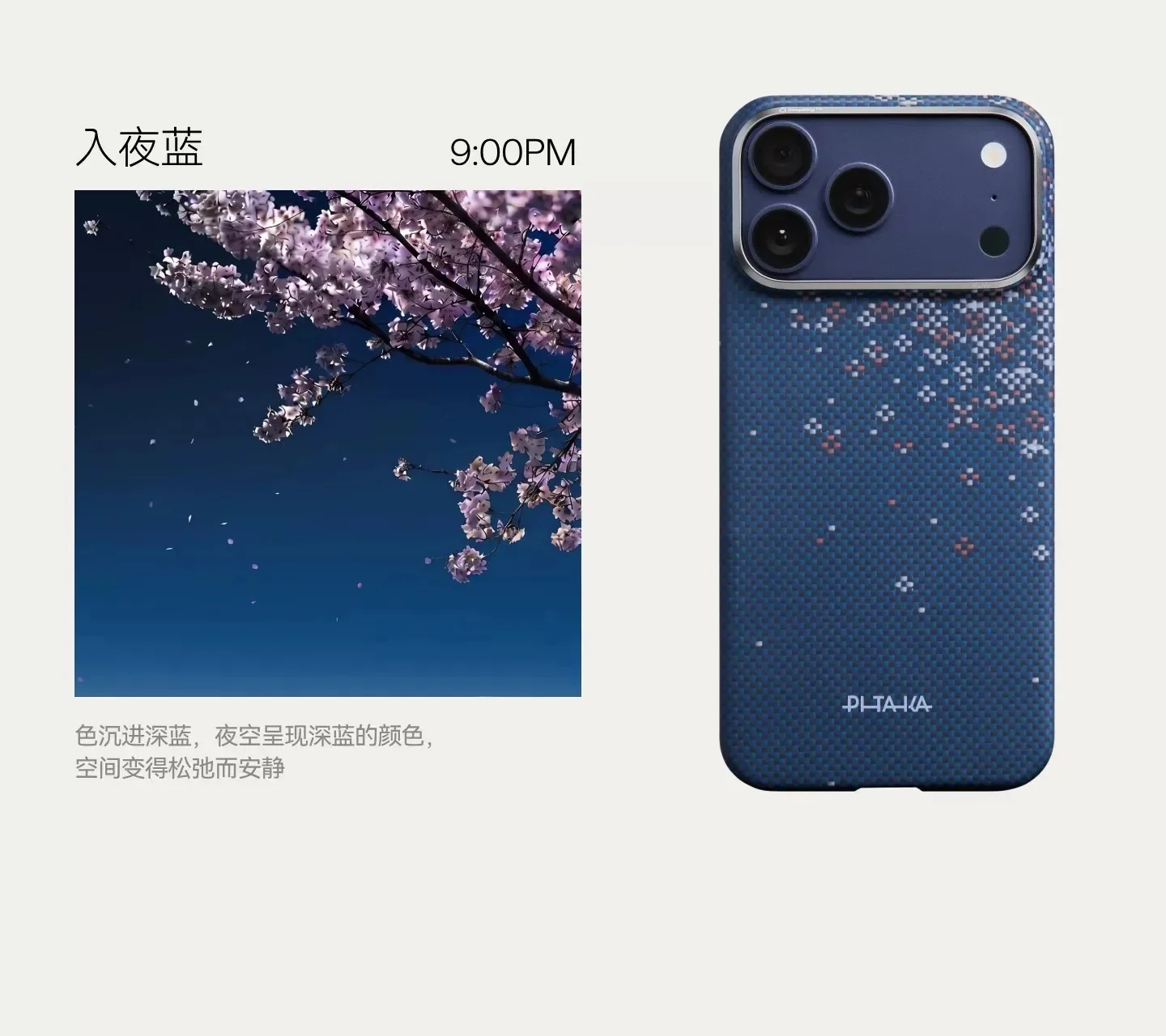 PITAKA Carbon Fiber Cover for iPhons Automne