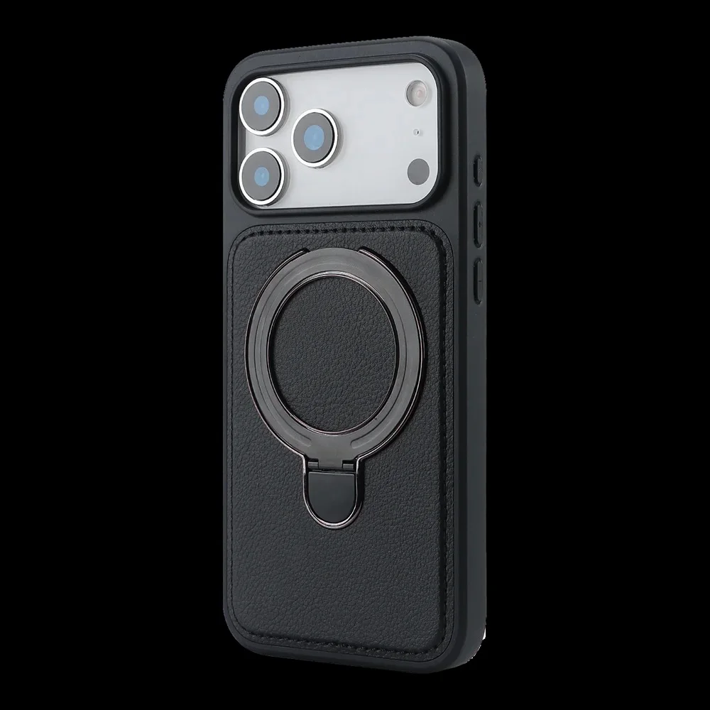 Cover Leather Support wireless charging Case For Apple iPhones