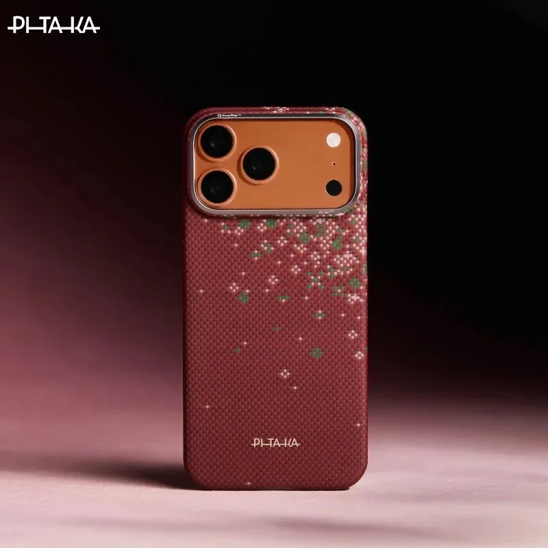 PITAKA Carbon Fiber Cover for iPhons Automne