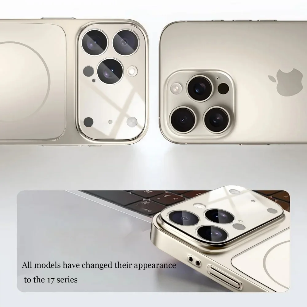 Original Glass Nano Matte Case For Apple iPhones