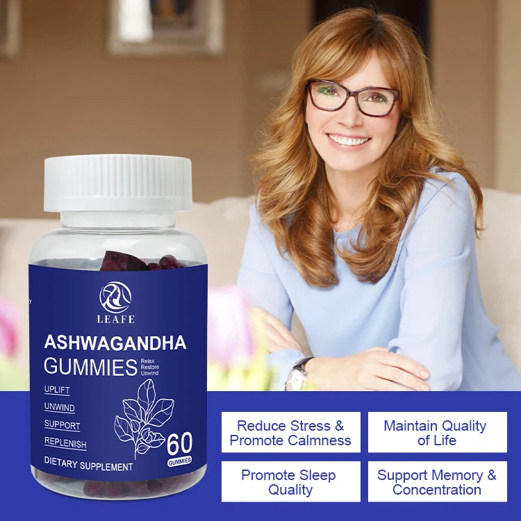 حلوى أشواغاندا تقلل التوتر