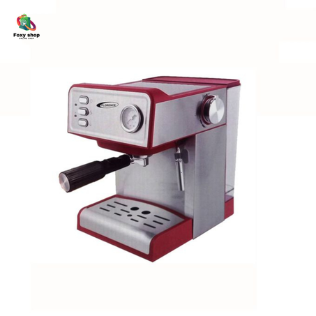Florence Machine à Café Expresso - 1200 W- 15 Bars, Capacité 1,6 L-Rouge - AG-806