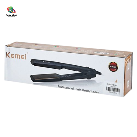 Kemei Plaque Cheveux Lissante Céramique Professionnel - noir  - KM-2118