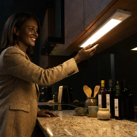 Lampe LED Intelligente à Détection de Mouvement – Sans Fil & Rechargeable