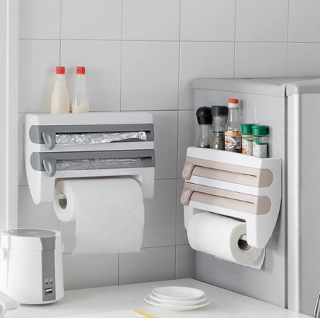 حامل ورق المطبخ متعدد الاستعمالات