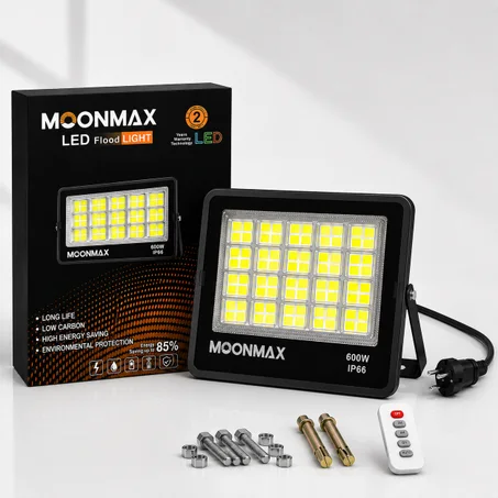 PROJECTEUR LED COB MOONMAX 600W IP66