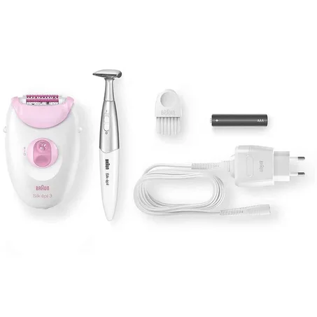 SILK-ÉPIL 3 3410 ÉPILATEUR ÉLECTRIQUE ROSE