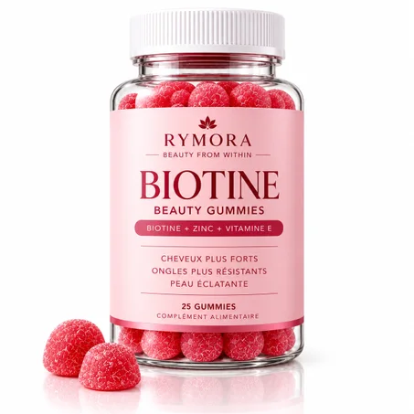 Gummies Biotine – Cheveux, Peau & Ongles