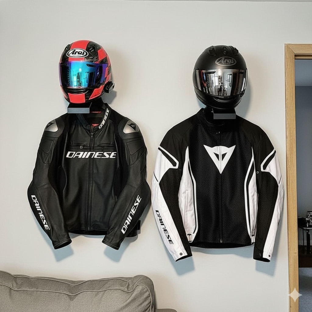 حامل الخوذة المعدني