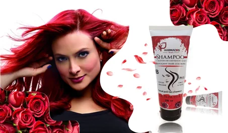 SHAMPOO COLORATION CHEVEUX ACAJOU