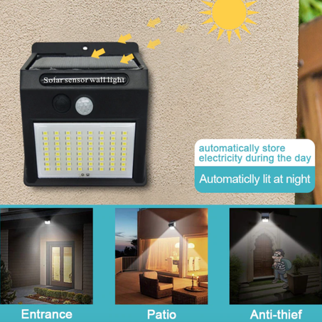 Lampe solaire Détecteur de Mouvement