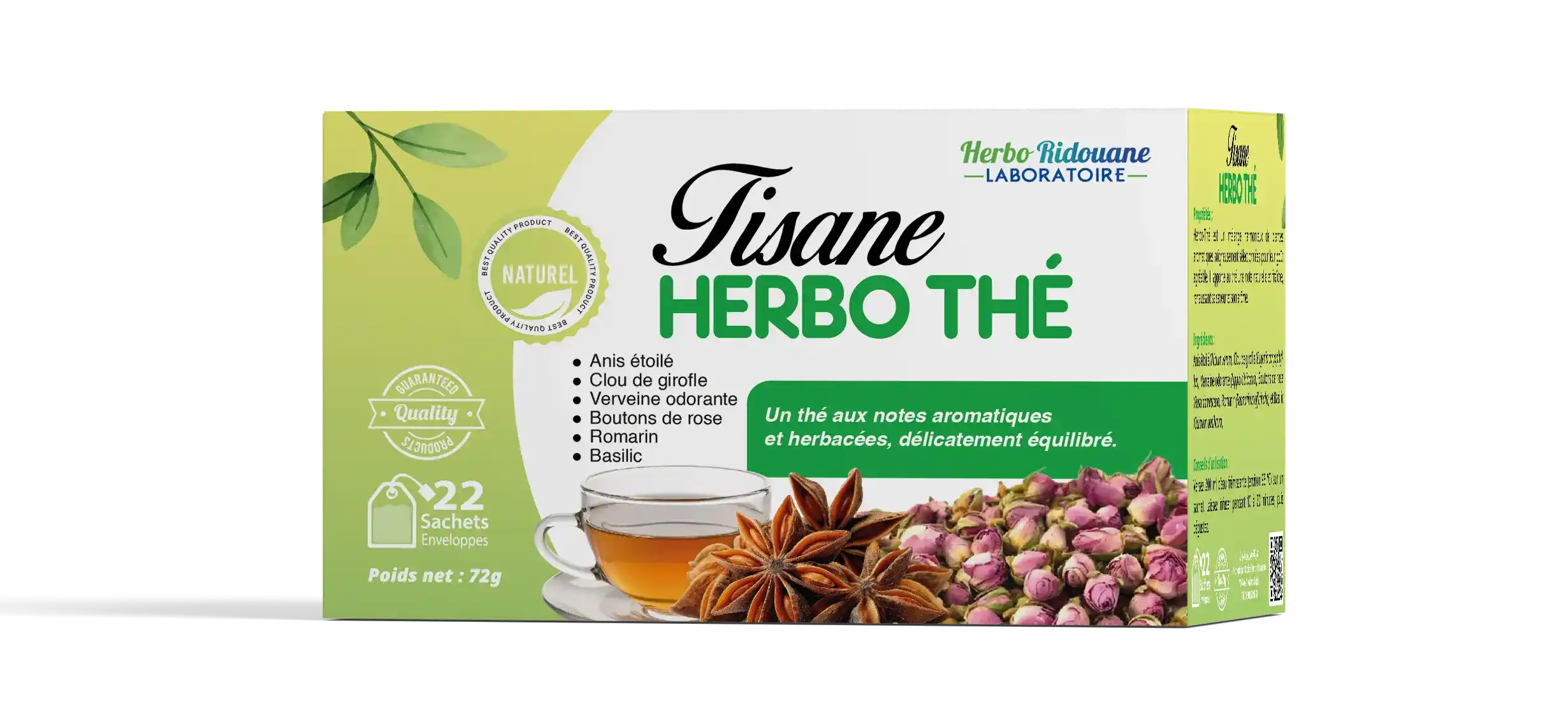 Tisane Herbo thé اعشاب الشاي