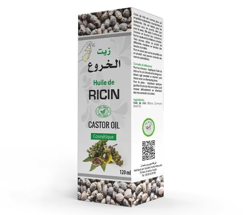 زيت الخروع بخاخ  Huile de ricin