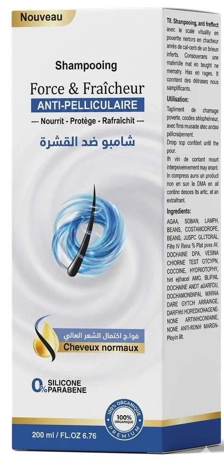 الشامبوان السحري ضد القشرة / Shampooing Magique 200ml