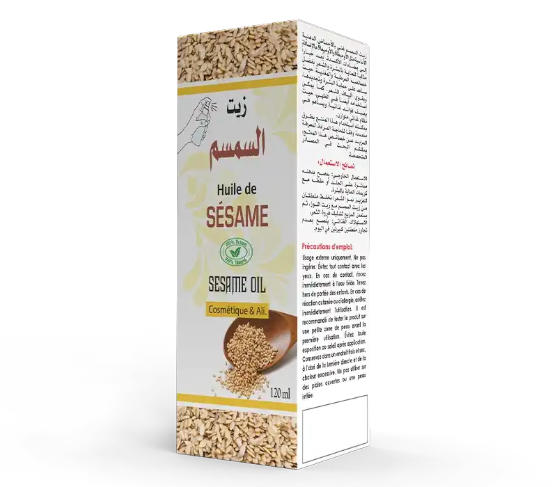 زيت السمسم Huile de sésame