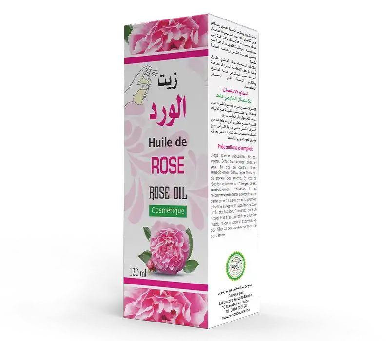 زيت الورد 125 مل Huile de rose