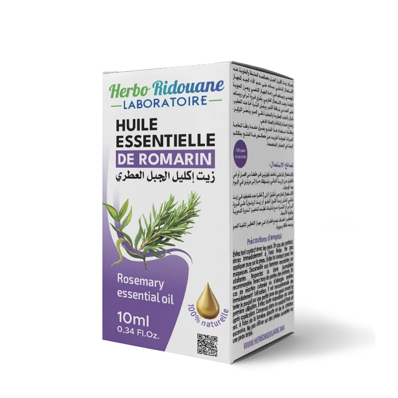 زيت إكليل الجبل العطري/Huile essentielle de romarin 10ml
