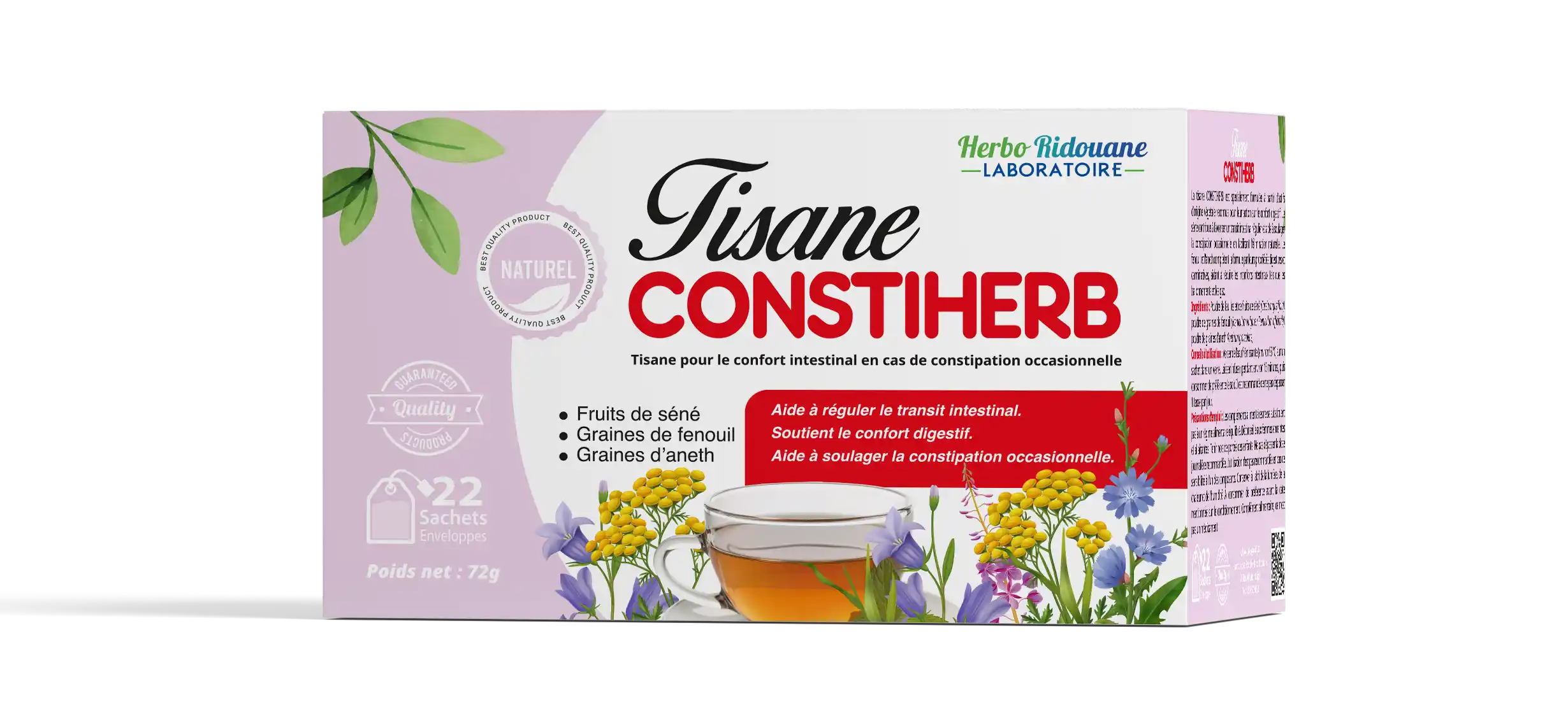 شاي القبض / Constiherb thé