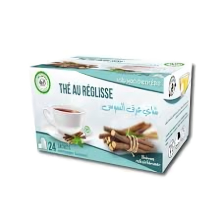 شاي عرق السوس24كيس